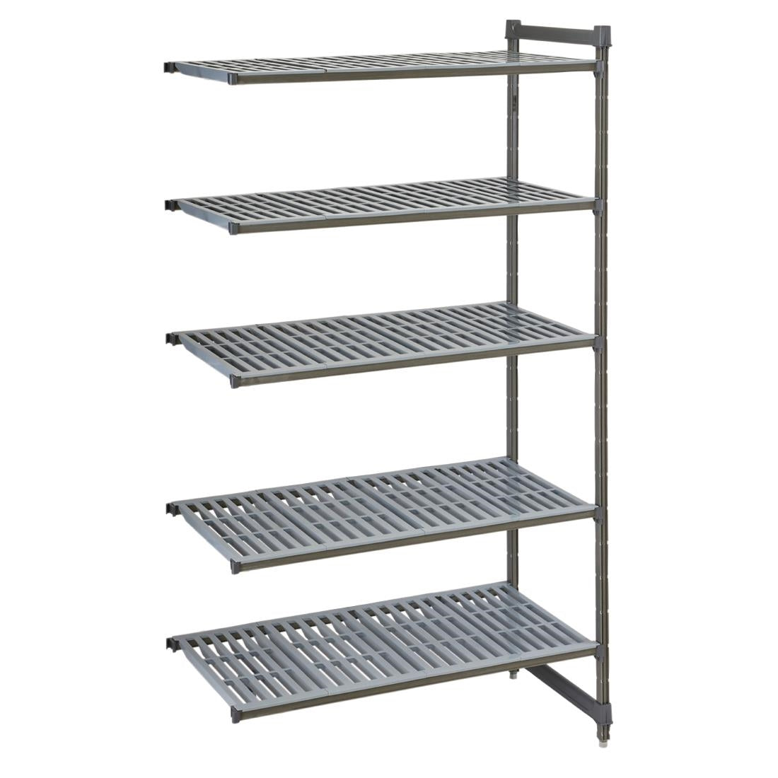 Cambro Camshelving Basics Plus Add-On Unit 5 Tier With Vented Shelves 2140H x 1175W x 540D mm - FW665  Cambro   