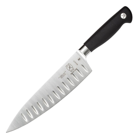 Mercer Culinary Genesis Precision Forged Chefs Knife Granton Edge Short Bolster 20.3cm - FW707  Mercer Culinary   