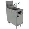 Falcon 400 Series Single Pan Twin Basket Gas Fryer with Filtration & Fryer Angel LPG - FW751-P  Falcon   