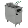 Falcon 400 Series Single Pan Twin Basket Electric Filtration Fryer Programmable with Fryer Angel - FW764  Falcon   