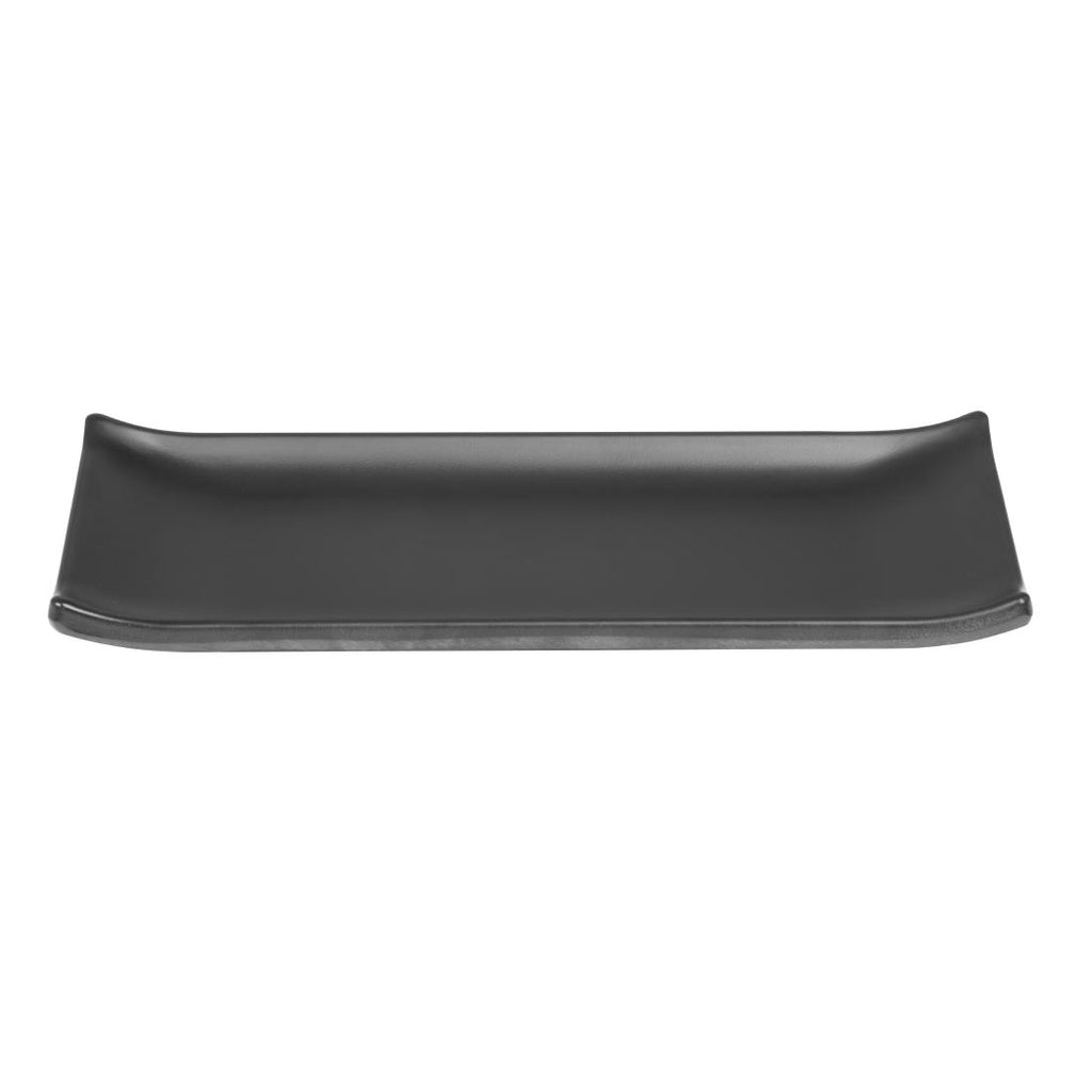 Olympia Kristallon Fusion Melamine Rectangular Plates Large 263mm (Pack of 4) - FW779 Plates Olympia
