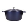 Masterclass Casserole Dish Metallic Blue 5Ltr - FW793  Master Class   