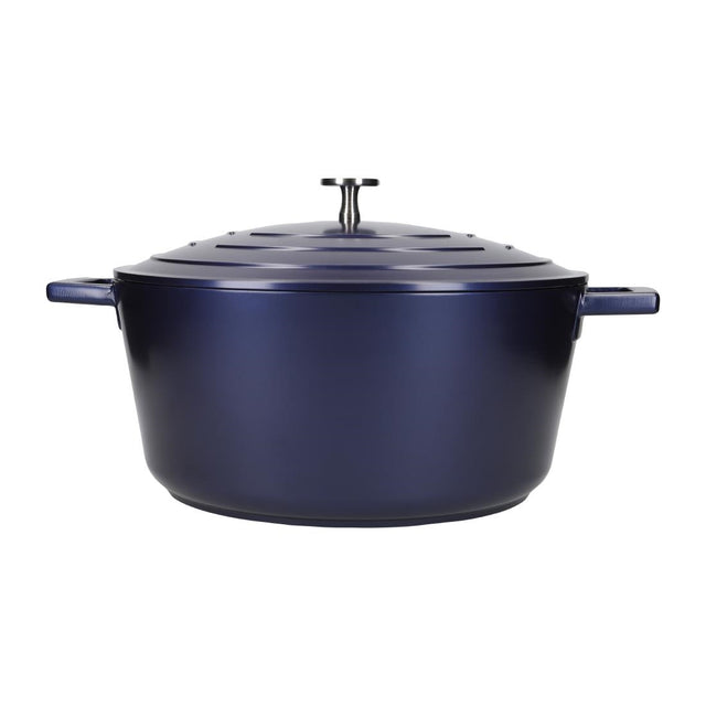 Masterclass Casserole Dish Metallic Blue 5Ltr - FW793  Master Class   
