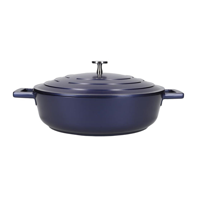 Masterclass Shallow Casserole Dish Blue 4Ltr - FW794  Master Class   