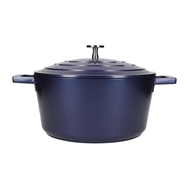 Masterclass Casserole Dish Metallic Blue 4Ltr - FW795  Master Class   