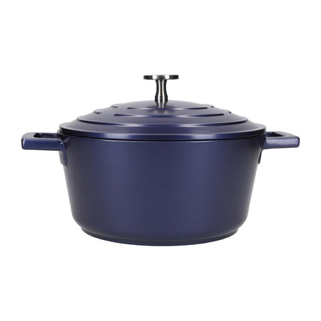 Masterclass Casserole Dish Metallic Blue 2.5Ltr - FW796  Master Class   