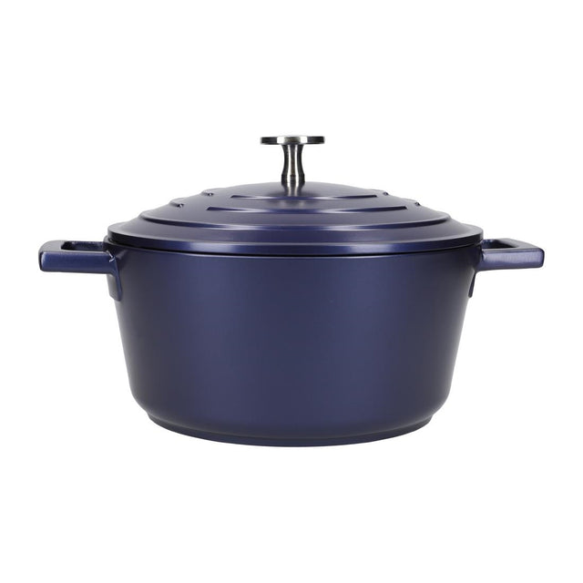 Masterclass Casserole Dish Metallic Blue 2.5Ltr - FW796  Master Class   