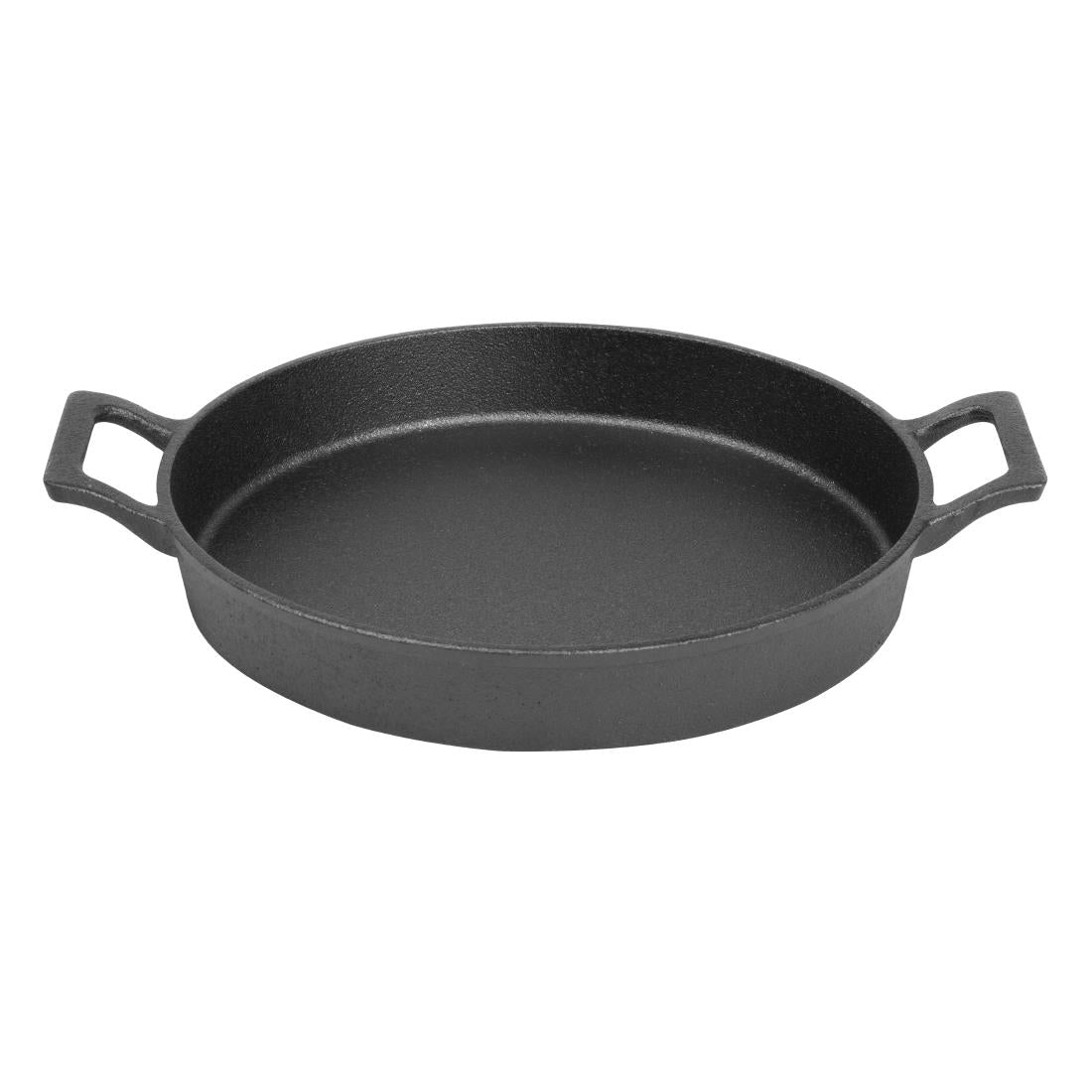 Olympia Cast Iron Round Eared Dish 200mm - FW816  Olympia   