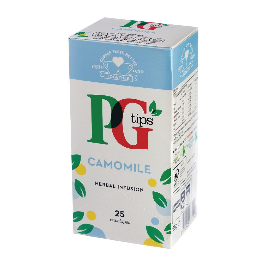 PG Tips Camomile Tea Envelops (Pack 25) - FW830  PG Tips   