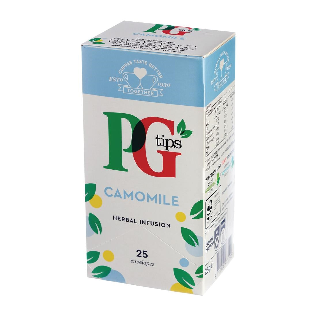 PG Tips Camomile Tea Envelops (Pack 25) - FW830  PG Tips   