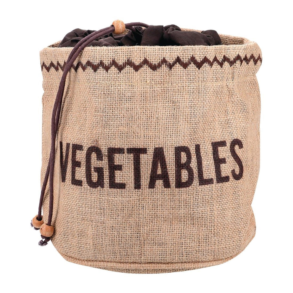 Natural Elements Hessian Vegetable Preserving Bag - FW880  Kitchen Craft   