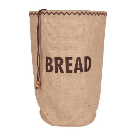 Natural Elements Hessian Bread Preserving Bag 34 x 17 x 42cm - FW882  Natural Elements   