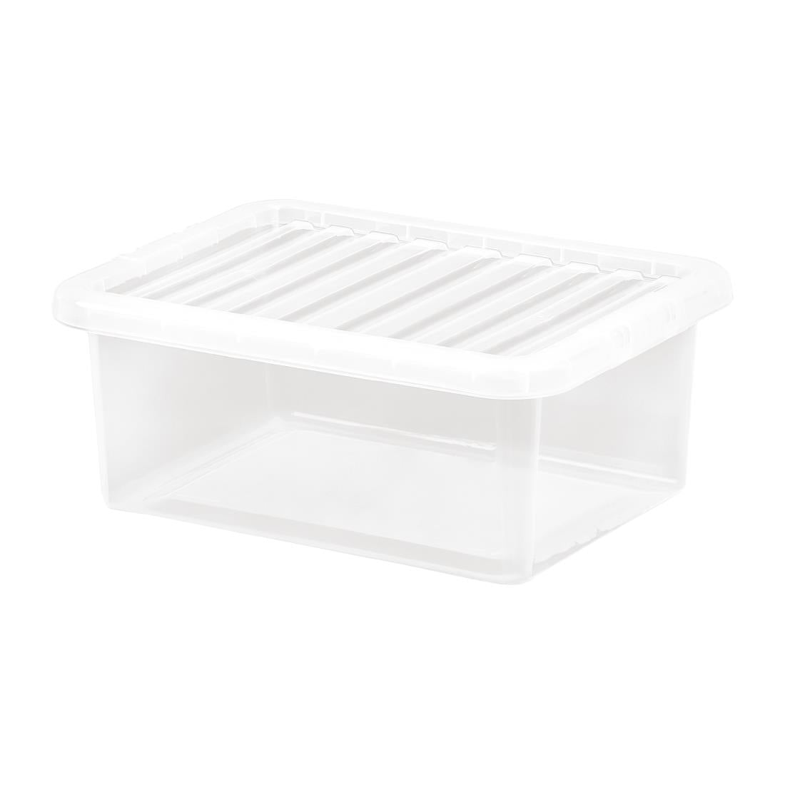 Wham Crystal Storage Box and Lid 17Ltr - FW886  Wham   