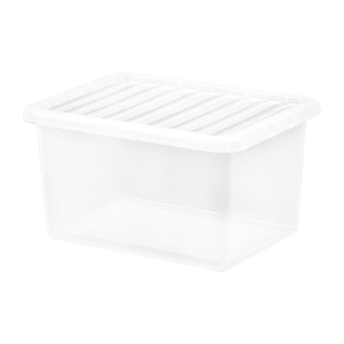 Wham Crystal Storage Box and Lid 25Ltr - FW887  Wham   