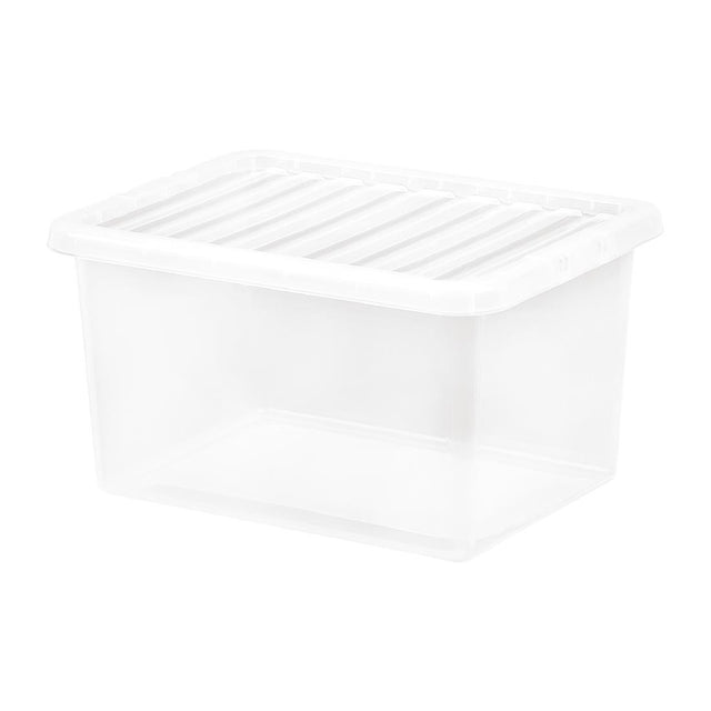 Wham Crystal Storage Box and Lid 25Ltr - FW887  Wham   