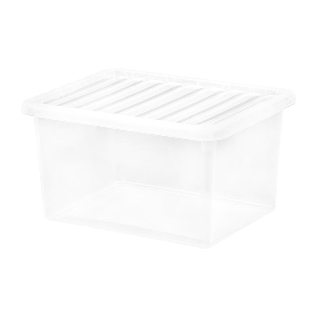 Wham Crystal Storage Box and Lid 37Ltr - FW889  Wham   