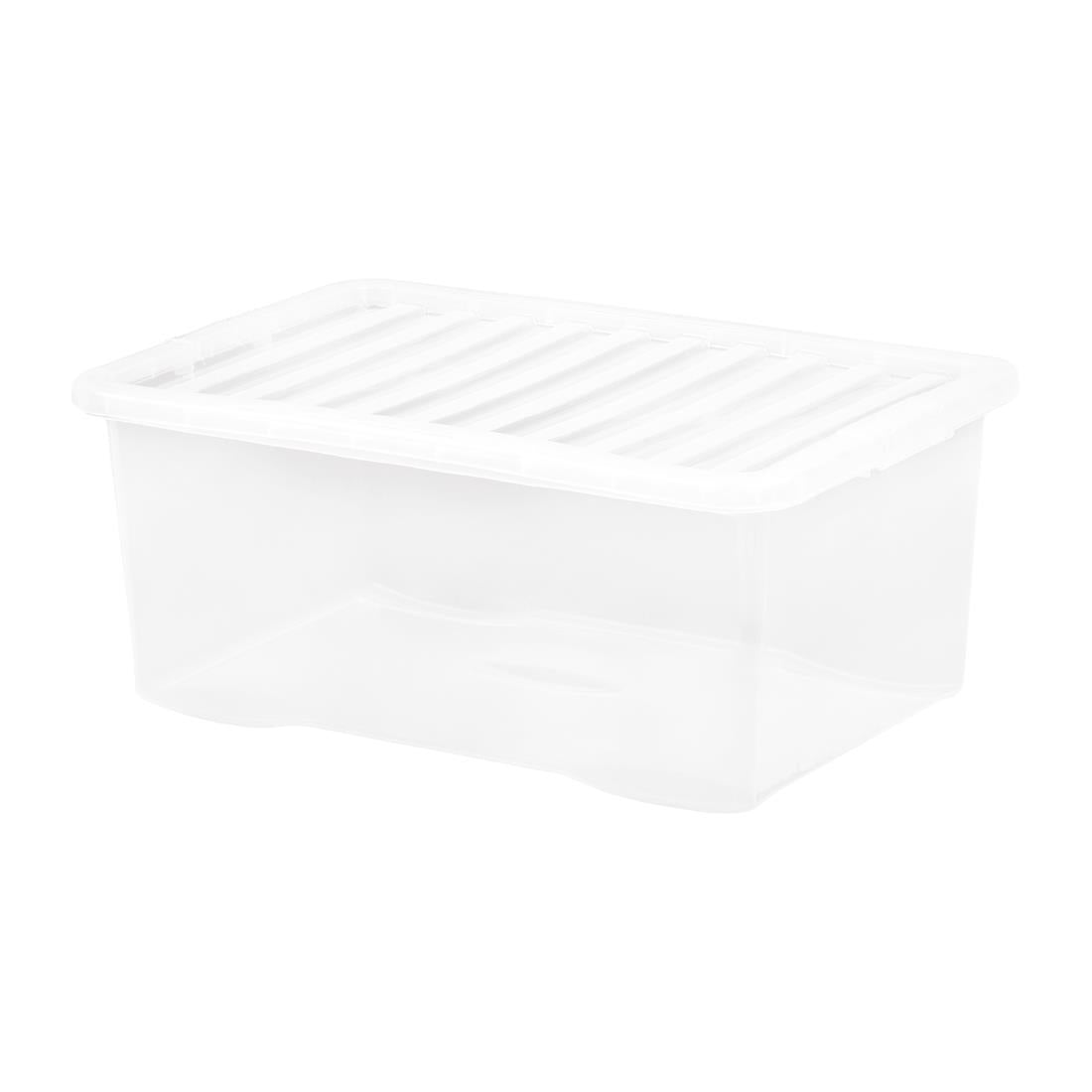 Wham Crystal Storage Box and Lid 45Ltr - FW890  Wham   