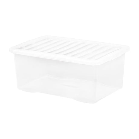 Wham Crystal Storage Box and Lid 45Ltr - FW890  Wham   