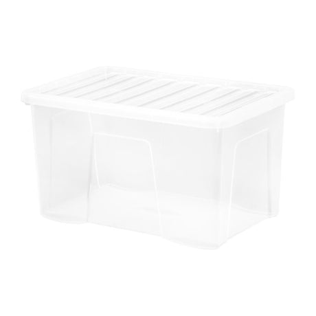 Wham Crystal Storage Box and Lid 60Ltr - FW891  Wham   