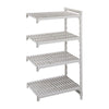 Cambro Camshelving Premium 4 Tier Add On Unit 1830H x 1220W x 540D mm - FW952  Cambro   