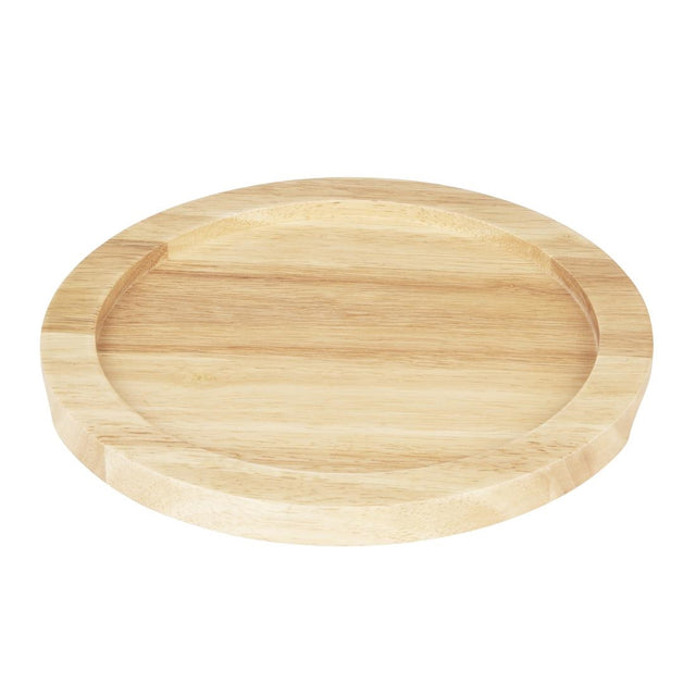 Olympia Hevea Board for Cast Iron Round Dish 254mm for GJ556 - FW976  Olympia   