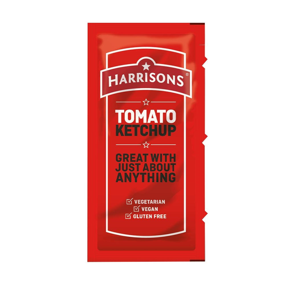 Harrisons Tomato Ketchup Sachets 10g (Pack of 200) - FW991  Harrisons   