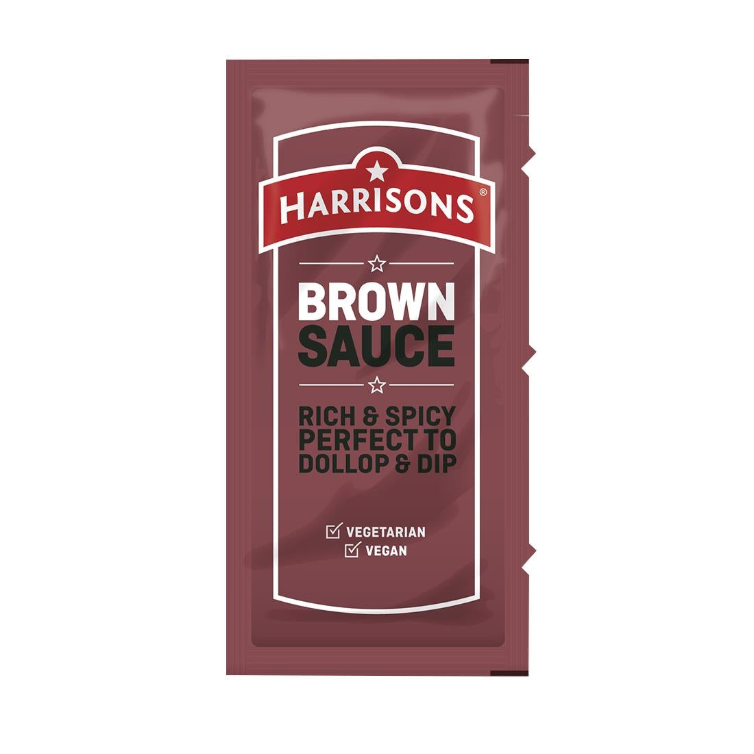 Harrisons Brown Sauce Sachets 10g (Pack of 200) - FW992  Harrisons   