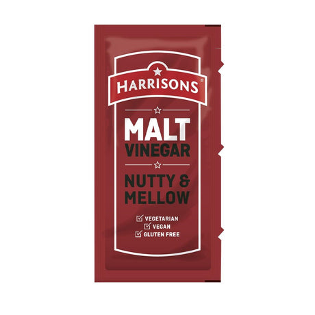 Harrisons Malt Vinegar Sachets 7.5ml (Pack of 200) - FW994  Harrisons   