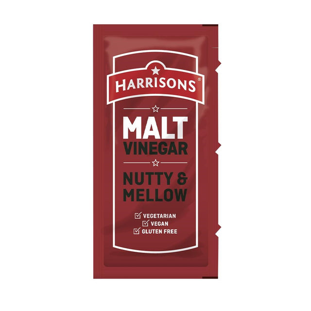 Harrisons Malt Vinegar Sachets 7.5ml (Pack of 200) - FW994  Harrisons   