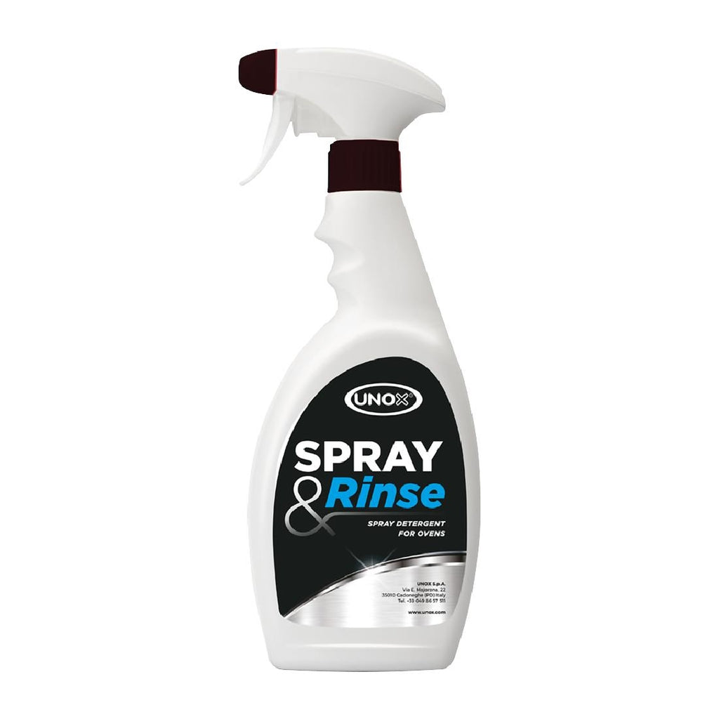 UNOX Spray&Rinse Spray Cleaner for UNOX Ovens 750ml (Pack of 12) - FX025  Unox   