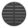 Bolero Aluminium Round Table Top Black 580mm - FX039 Aluminium Table Tops Bolero   