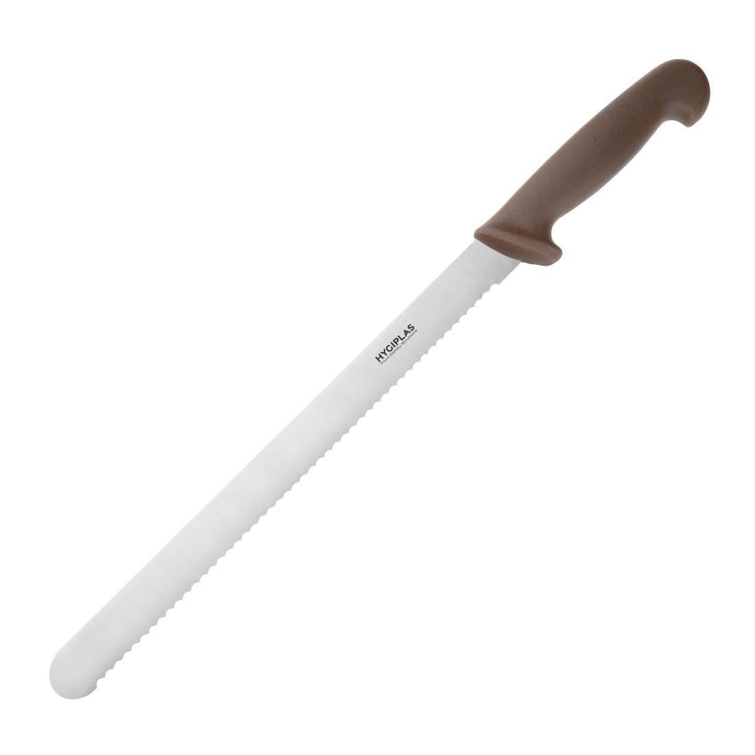 Hygiplas Slicer Serrated Brown 30cm - FX118  Hygiplas   
