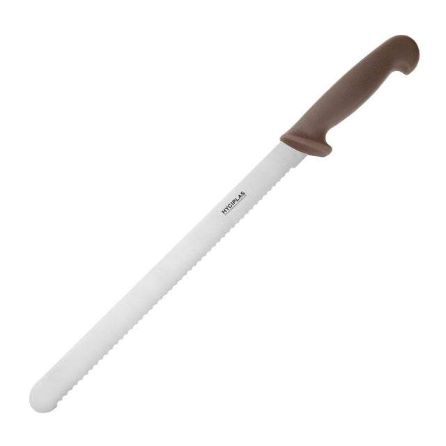 Hygiplas Slicer Serrated Brown 30cm - FX118  Hygiplas   