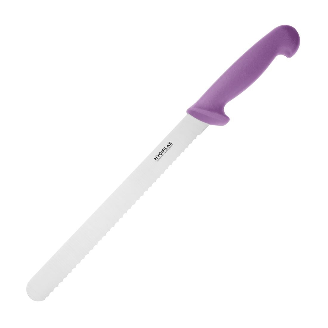 Hygiplas Slicer Serrated Purple 24.8cm - FX123  Hygiplas   