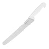 Hygiplas Serrated Pastry Knife White 25.4cm - FX127  Hygiplas   