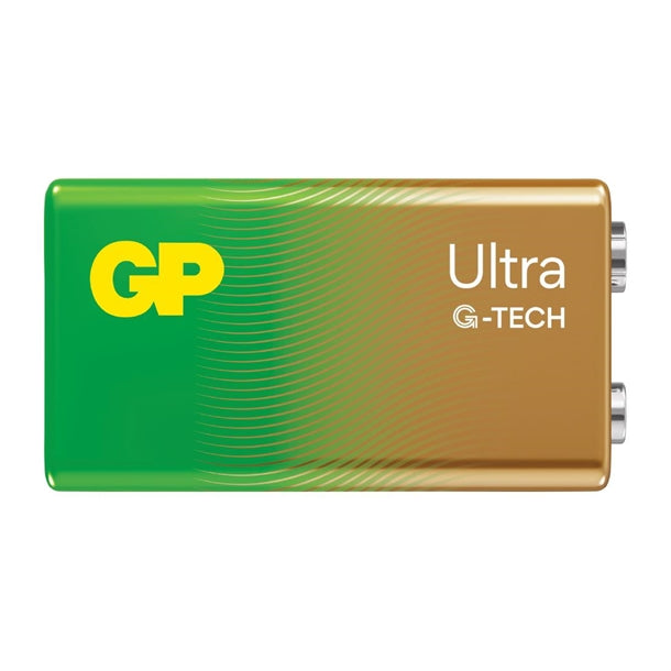 GP Ultra G-Tech Battery 9V (Pack of 1) - FX175  GP   