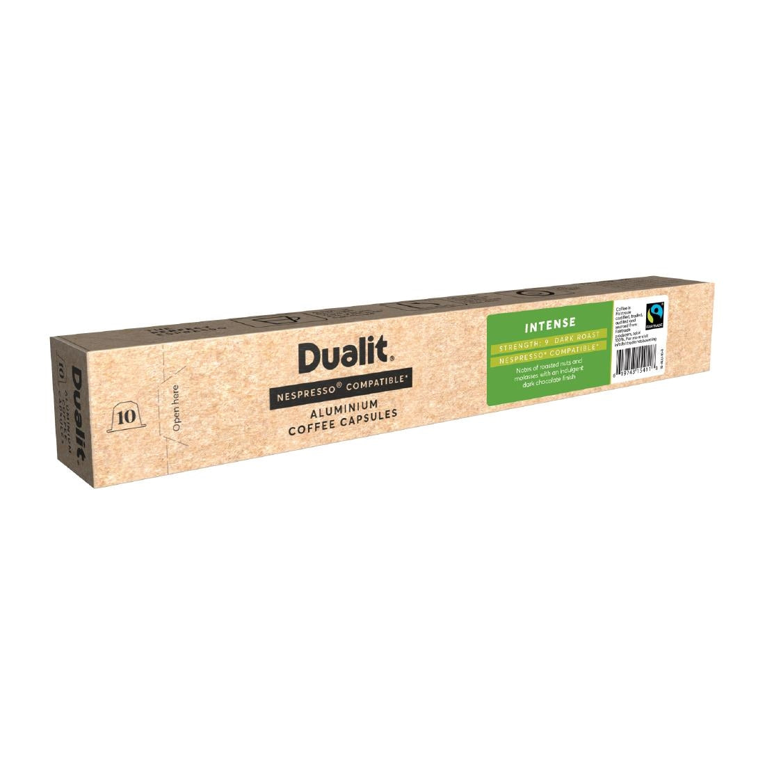 Dualit Intense Aluminium Coffee Capsules (Pack of 10) - FX181  Dualit   