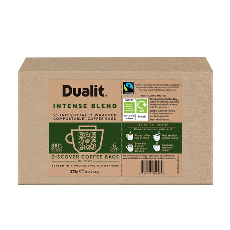 Dualit Intense Compostable Coffee Bags (Pack of 40) - FX187  Dualit   