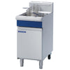 Blue Seal Single Tank Twin Basket Free Standing Natural Gas Fryer GT45 - G038-N Freestanding Gas Fyers Blue Seal