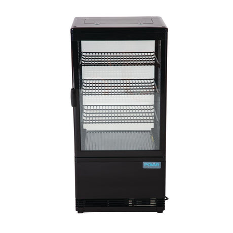 Polar C-Series Energy Efficient  Display Fridge Black 68Ltr - CX577  Polar   
