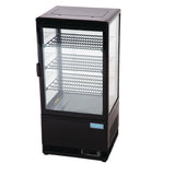 Polar C-Series Energy Efficient  Display Fridge Black 68Ltr - CX577  Polar   