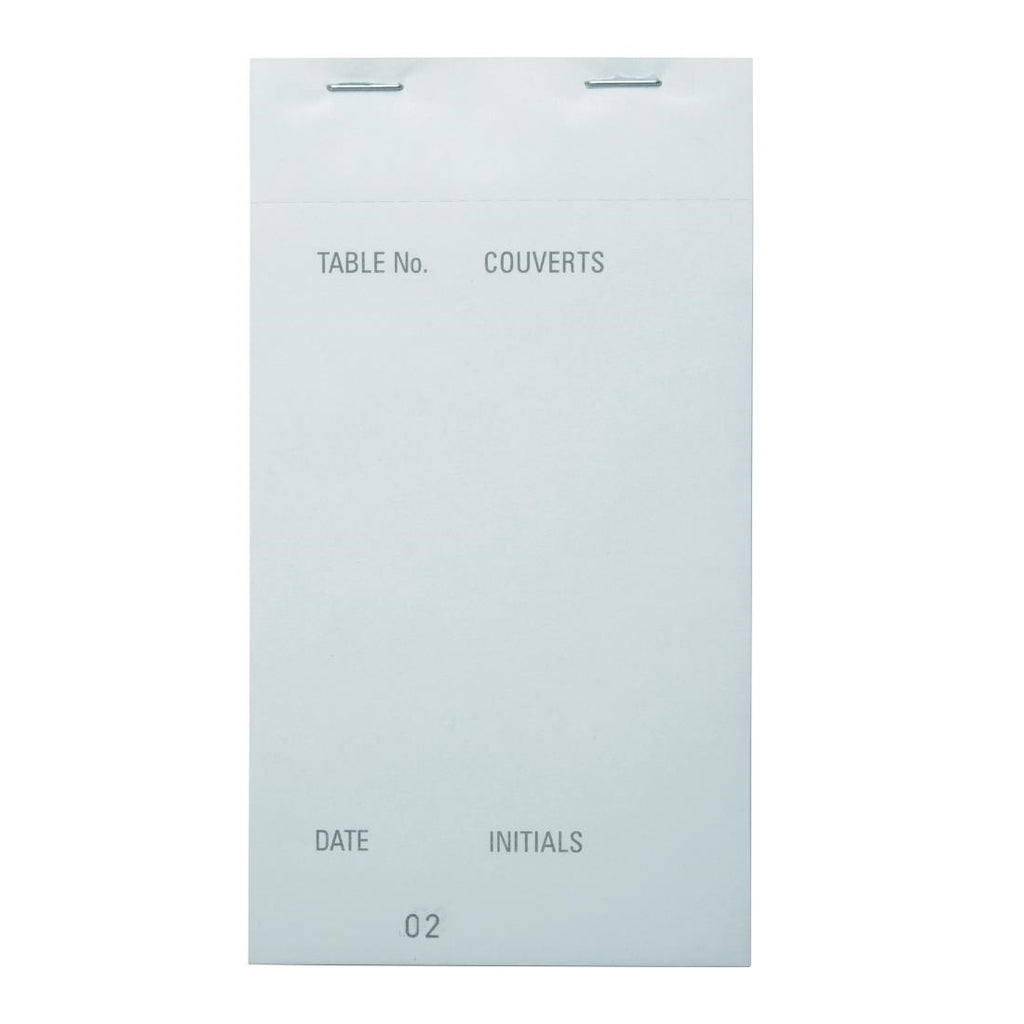 Carbonless Waiter Pad Duplicate Large (Pack of 50) - G523  Olympia   