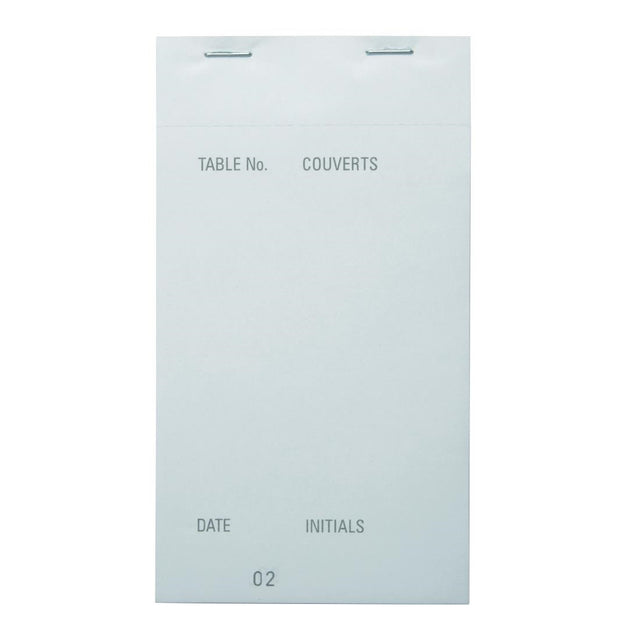 Carbonless Waiter Pad Duplicate Large (Pack of 50) - G523  Olympia   