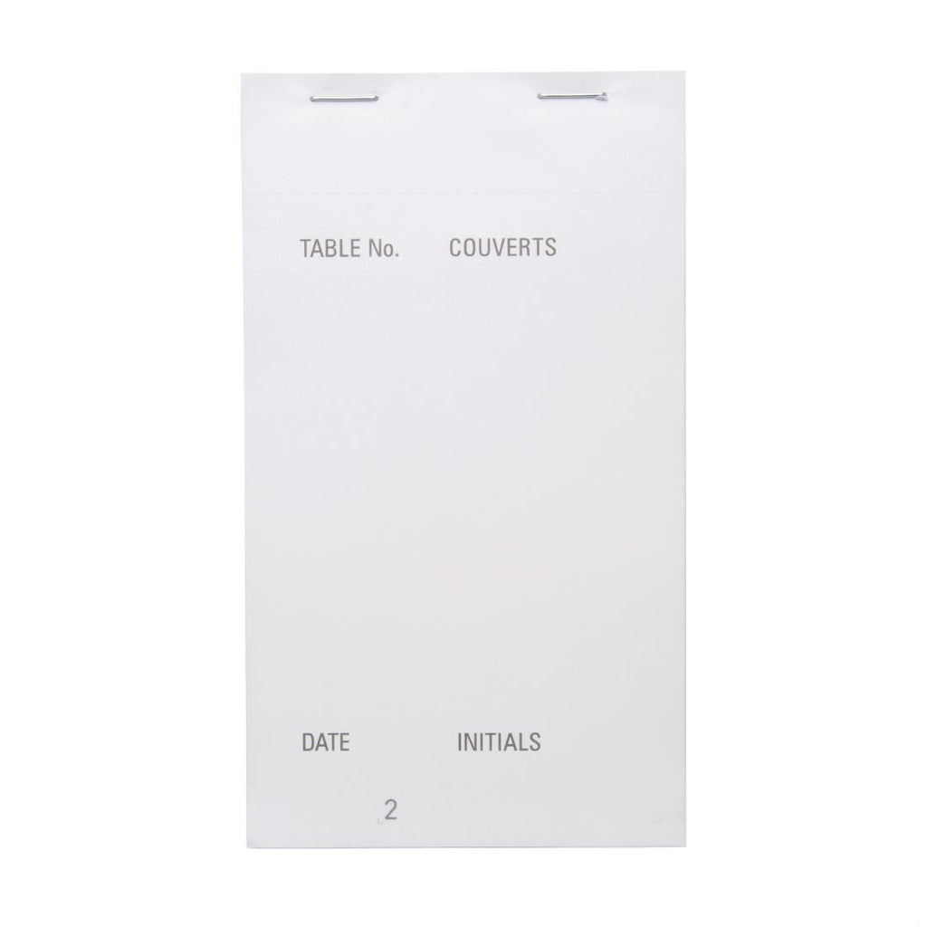 Carbonless Waiter Pad Triplicate (Pack of 50) - G525  Olympia   