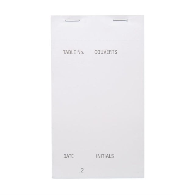 Carbonless Waiter Pad Triplicate (Pack of 50) - G525  Olympia   