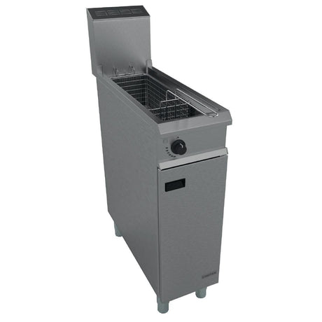 Falcon Chieftain Single Tank Single Basket Free Standing Propane Gas Fryer G1808X - G907-P  Falcon   