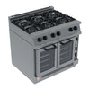 Falcon Dominator 6 Burner Convection Natural Gas Oven Range G2102 - G915-N  Falcon   
