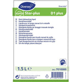 Suma Star-plus D1 Washing Up Liquid Concentrate 1.5Ltr - CX804  Diversey   