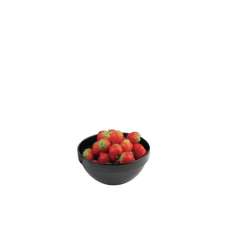 APS Frames Black 0.5Ltr Melamine Bowl - GC933  APS   