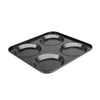 Vogue Carbon Steel Non-Stick Yorkshire Pudding Tray 4 Cup - GD012  Vogue   